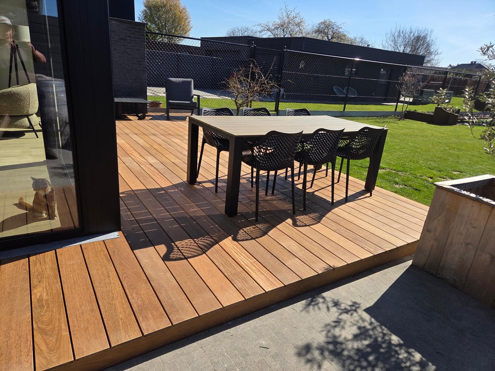 Houten terras